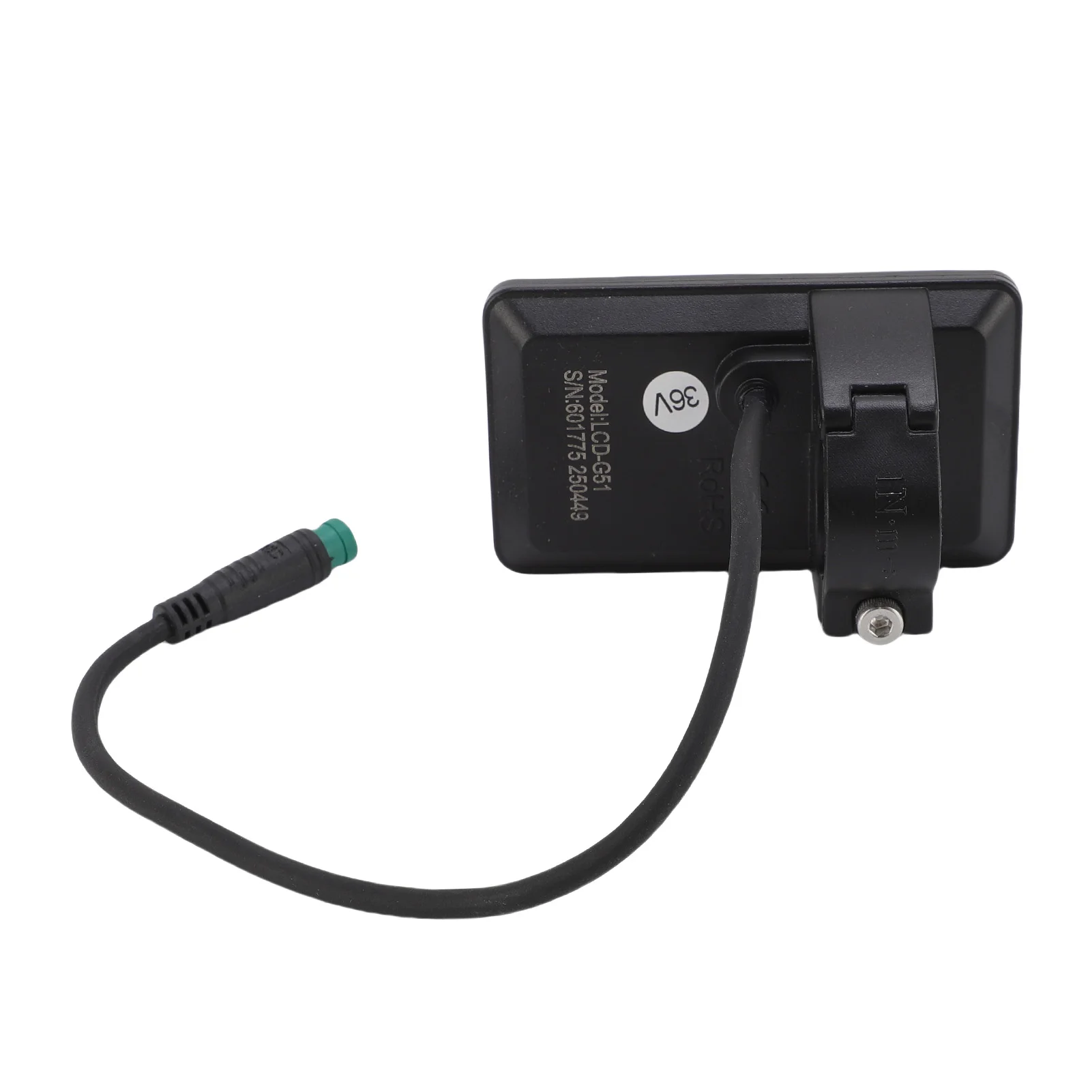 Pantalla LCD para bicicleta eléctrica, conector a prueba de lluvia de 5 núcleos, regulación de velocidad precisa, pantalla de Panel para patinete eléctrico