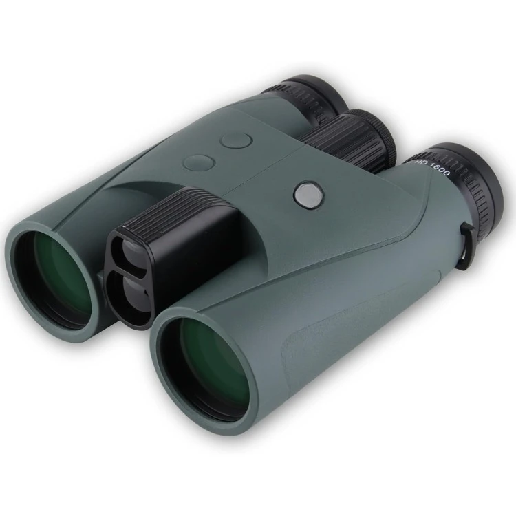 10x42 1760 Yard Laser Rangefinder Binocular for Hunting, Shooting and Golf with Built-in Ballistics, Bright HD LCD, Fast 0.1s