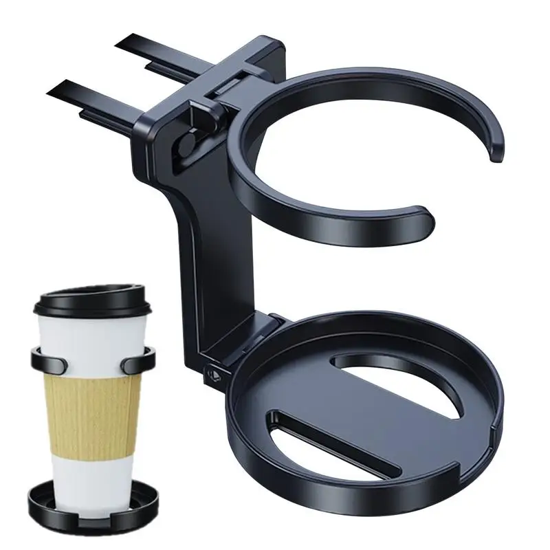

Cup Holder For Car Non-Slip Foldable Car Door Cup Holder Automotive Organizer For Family Travel Camping Coffee Soda Cans Drink