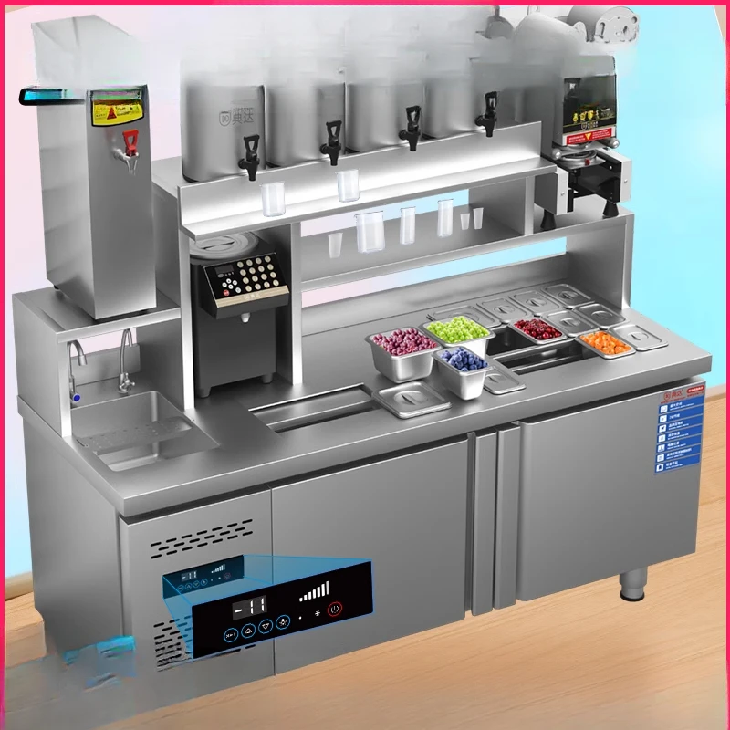 

Operating table Small material fresh-keeping salad snow table