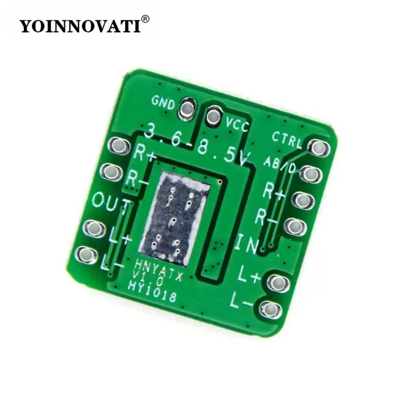 HT8697 Digital Class D Amplifier Board, 2x10W Stereo, Differential Input, 3.6-8.5V DC, Hi-Fi Audio Module