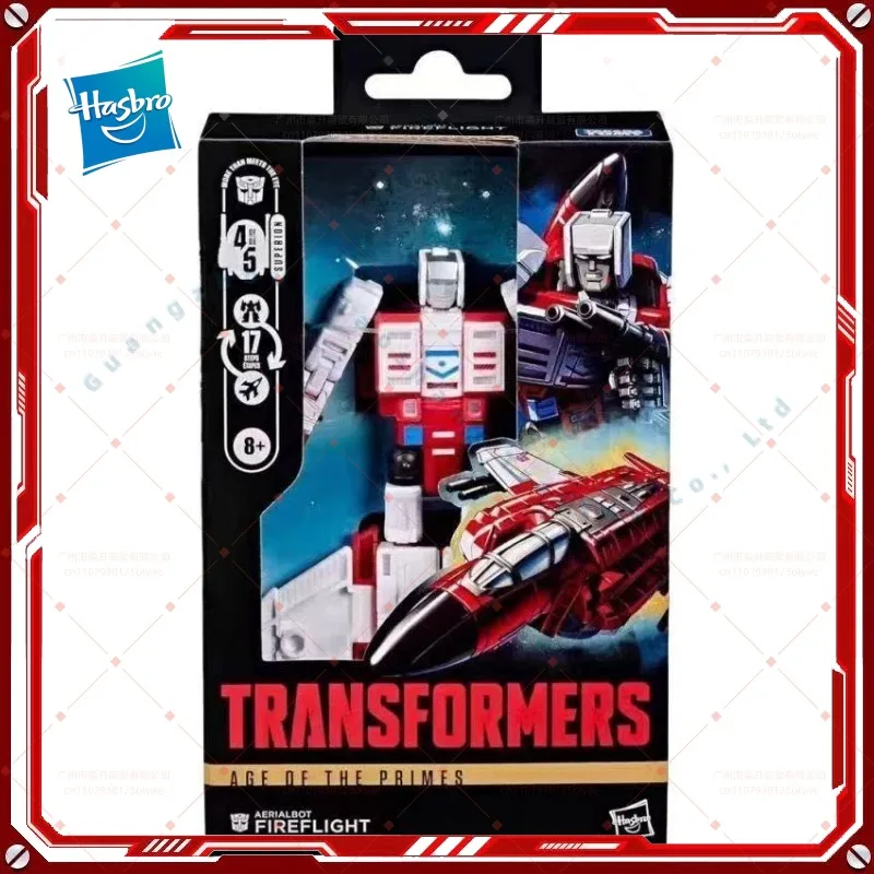 

In Stock Hasbro Transformers Classic Toys Age Of The Primes Deluxe Fireflight Action Figure Robot Toy Collection Gifts Hobbies