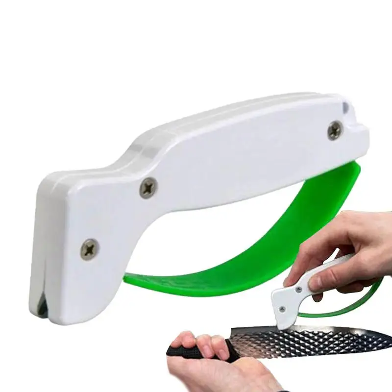 

Household Pocket Cutter Sharpener Handheld Professional Knife Sharpeners Lawn Mower Manual Sharpener Kitchen Garden Tools