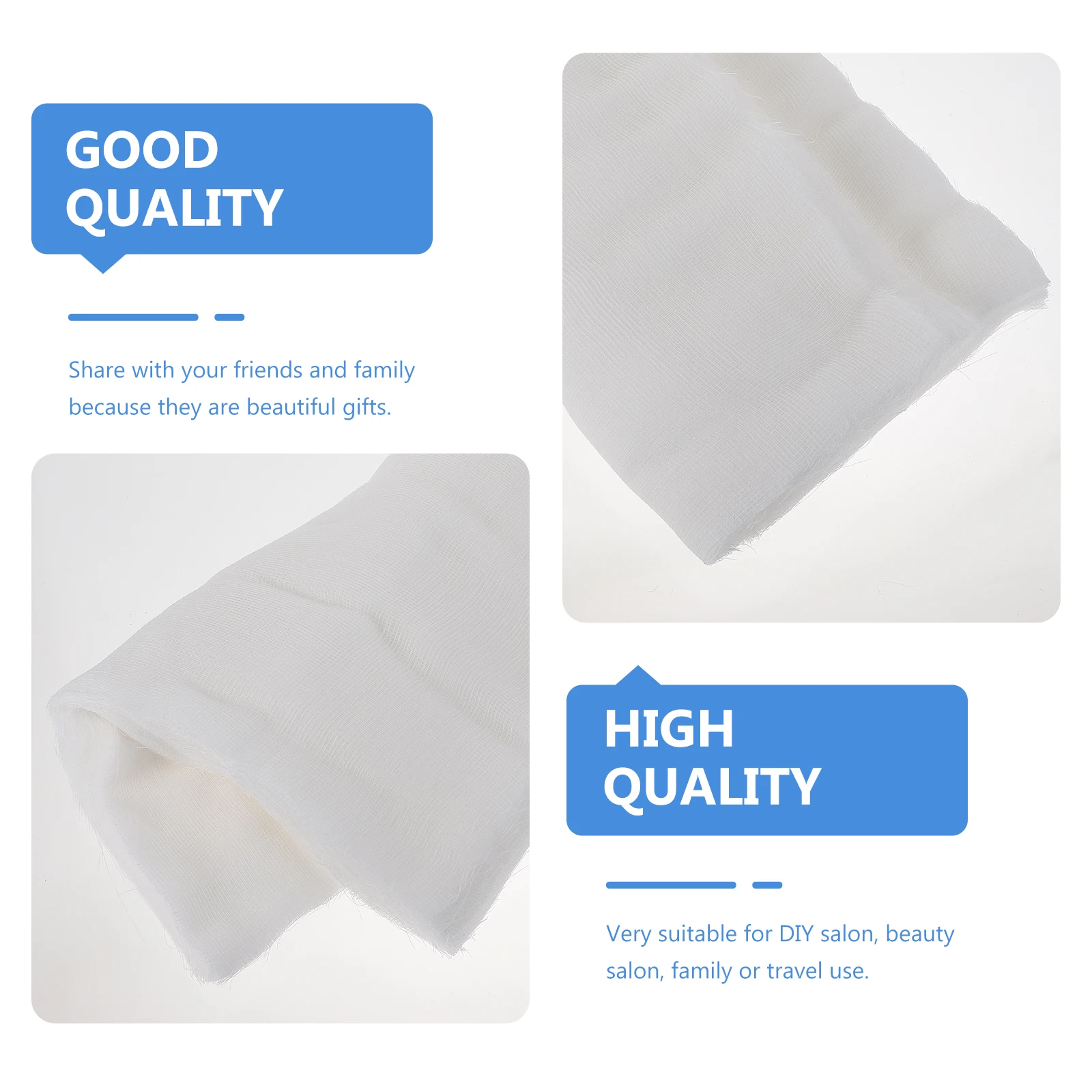 

100pcs Mask Cloth Face Gauze Disposable Non woven Fabric Beauty Care time Facial Salon Use Eco friendly Safe Wear