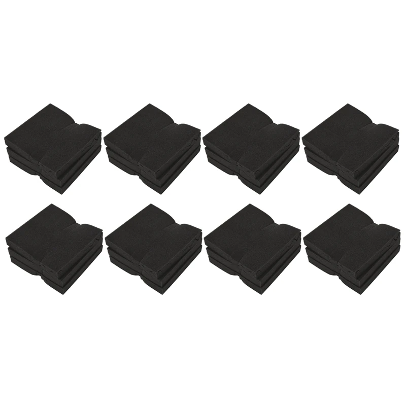 48Pcs 30X30X4CM Soundproofing Acoustic Foam Tiles Noise Sound-Absorbing