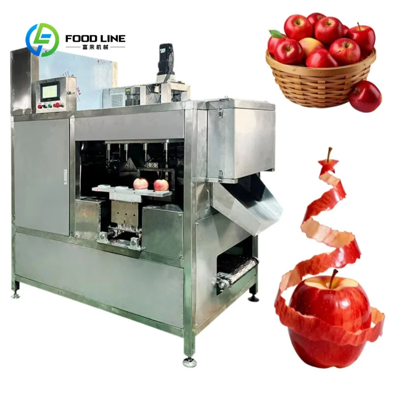 Customized Prune Plum Apricot Core Pitting Remover for Industrial Fruit Processing Automatic Fruit  Apple Peeler - view 3