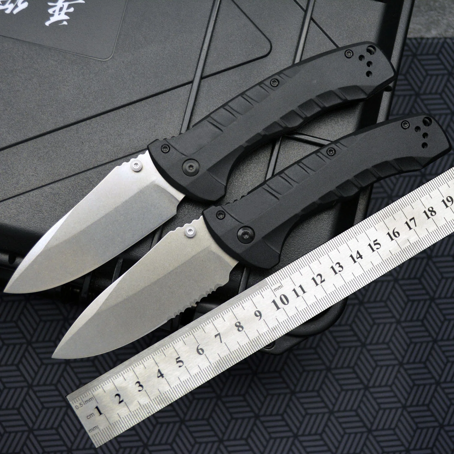 BM 980 Pocket EDC Folding Knives CPM-S30V Drop-Point Blade Synthetic Resin Handle Camping Hunting Survival Tools Knives