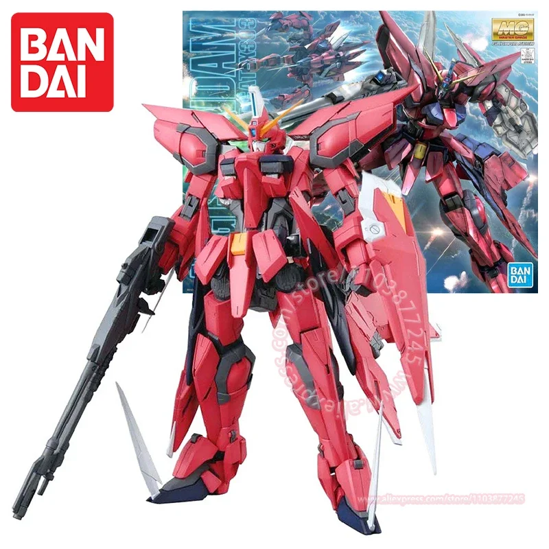 BANDAI SEED AEGIS GUNDAM GAT-X303 MG 1/100 Children's Toys DIY Model Collection Ornaments Animation Peripherals Movable Figures