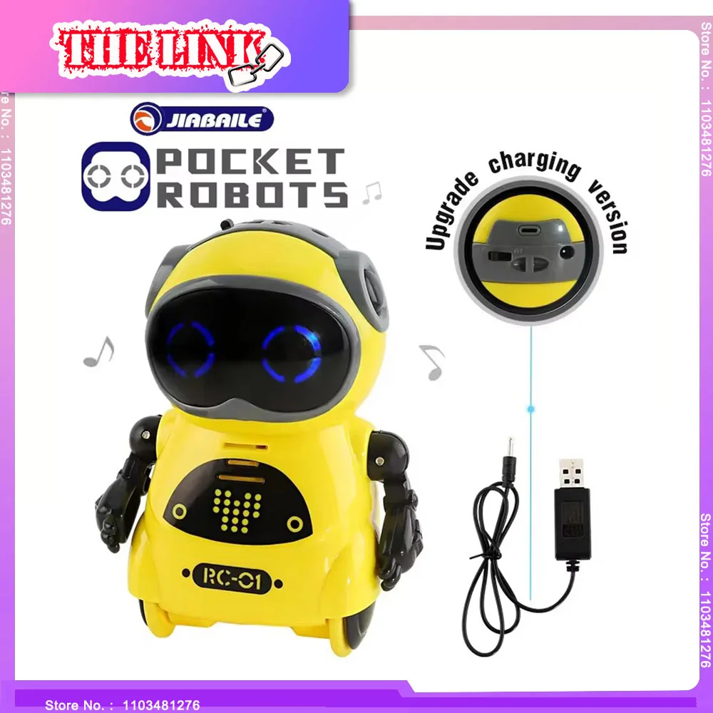 Interactive Mini RC Pocket Robot Brinquedos, falando, cantando, dançando, contando histórias, crianças, presentes de Natal, ação de graças, 939A