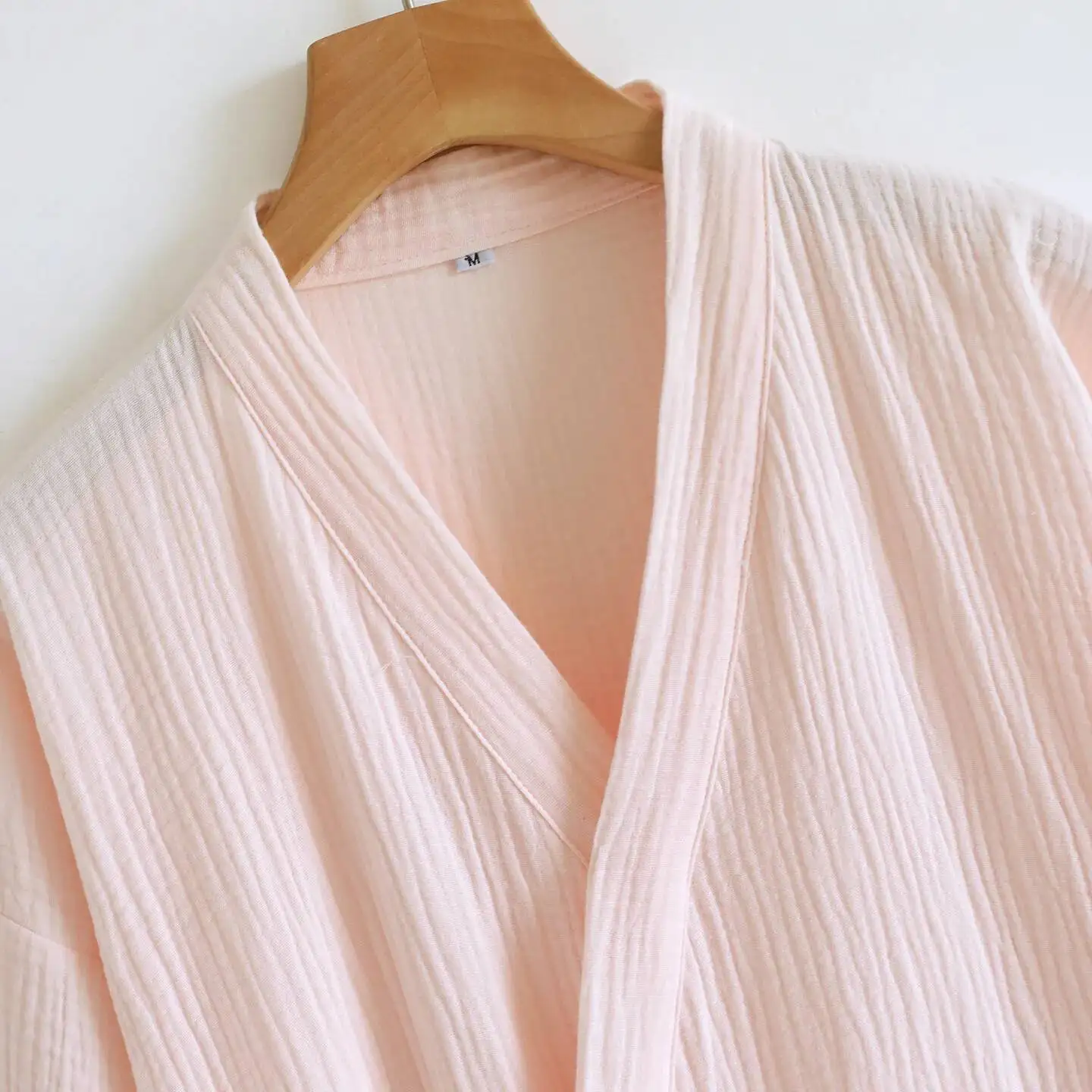 الصيف بلون البشاكير النساء فوط استحمام قطنية للسباحة امتصاص الماء التجفيف السريع رقيقة قصيرة الأكمام الجلباب #2