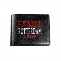Feyenoord Rotterdam 1908 Business Mens Casual Elegant Simple Practical Quality Wallet Stylish Printing Graphic Creative Christma
