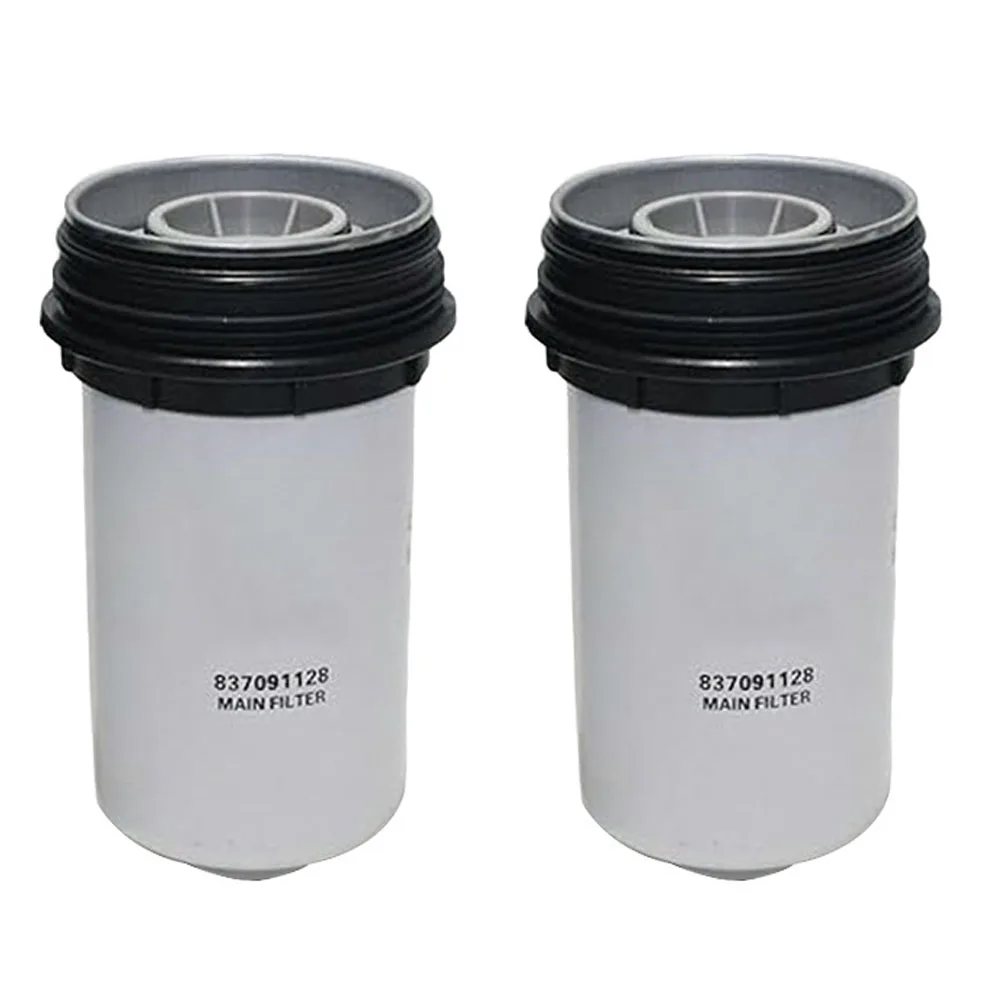 2 filtros de combustible 837091128 para Agco Massey Ferguson 4707 4608, reemplaza a los modelos 837079726, 837091129, 837091436, V837091436, 837091864