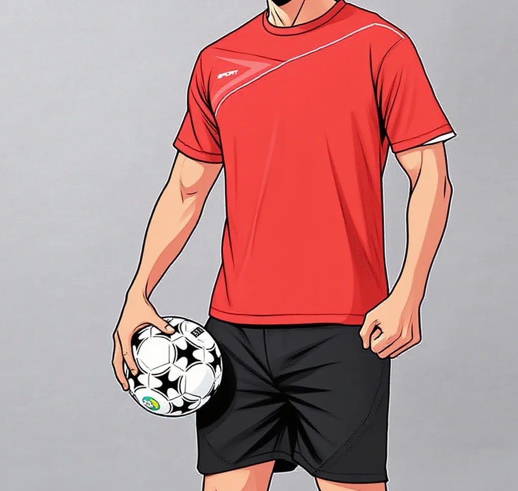 

The new sports suit features short sleeved shorts made of super fast drying fabric that can absorb sweat without stuffiness. It