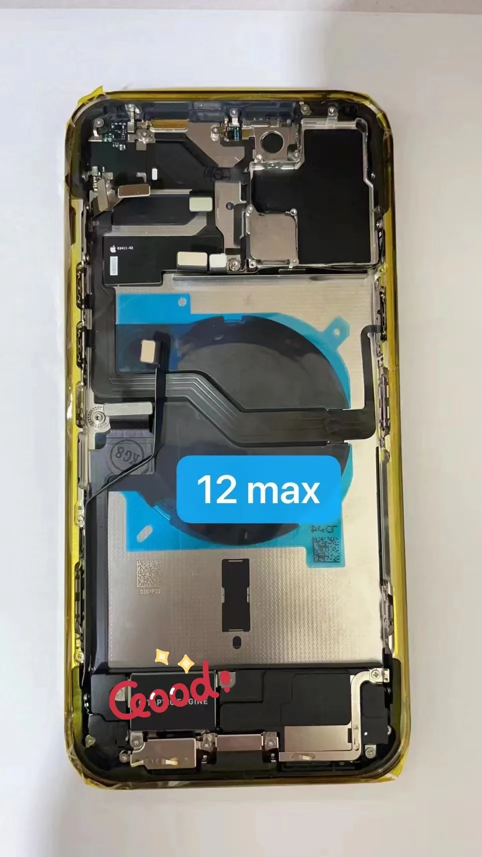 12 promax housing with flex,with button and sim tray