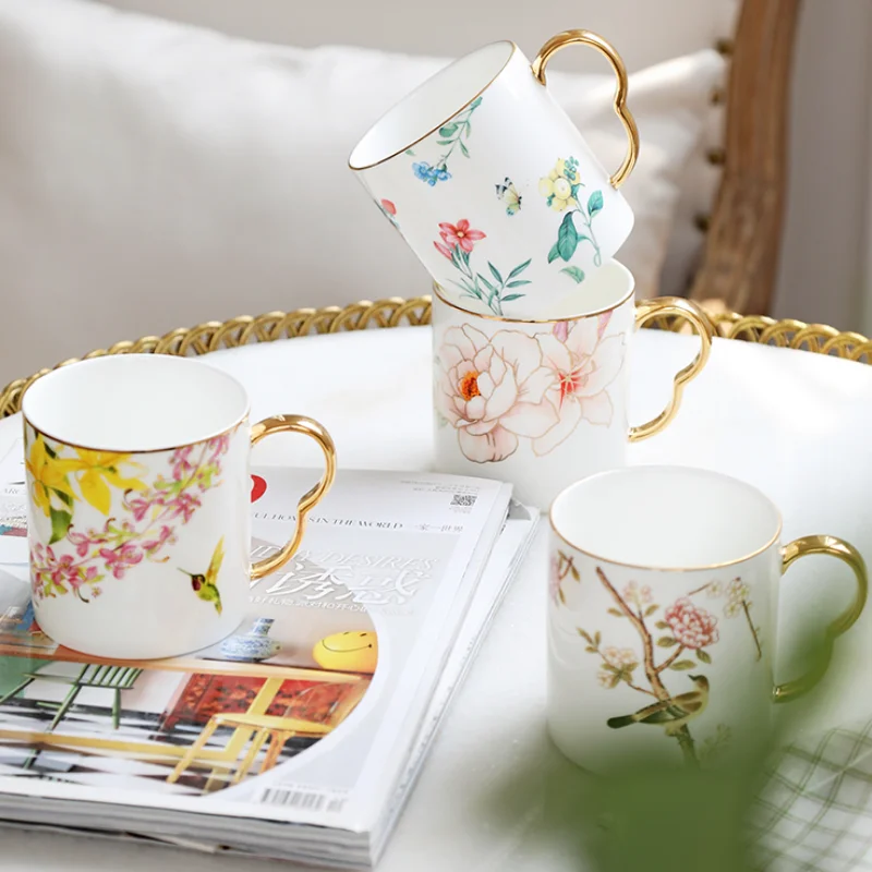 

Керамическая кружка с ручкой Кофейная чашка Чайная чашка Кружки для чая с молоком Чашки для воды Посуда для напитков Послеобеденная