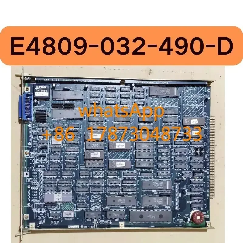 The second-hand E4809-032-490-D system board tested OK and its functions are intact