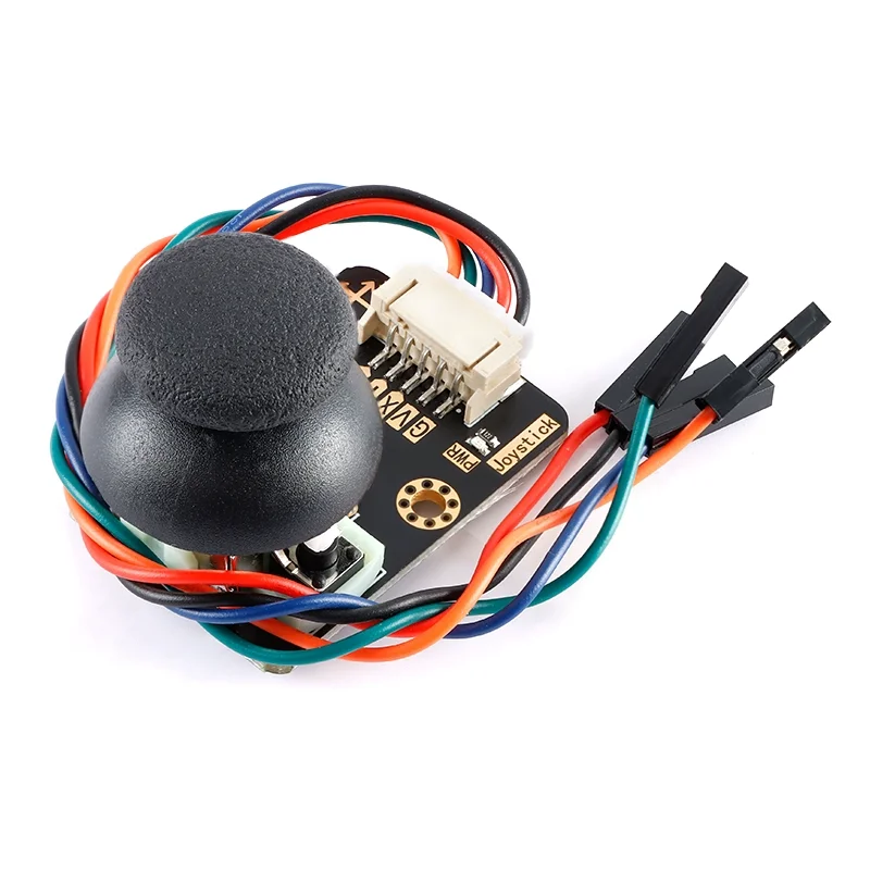 2PCS Joystick dual-axis rocker potentiometer module with key analog output PH2.0-5pin interface