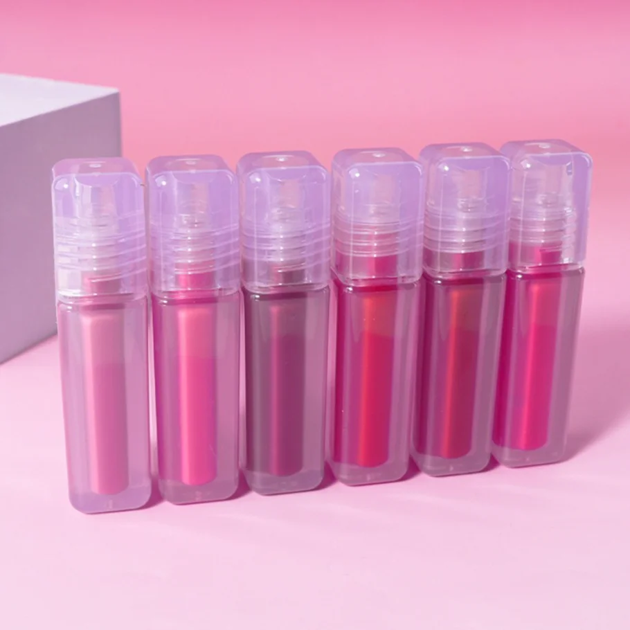 Wholesale Vegan Lip Gloss Makeup Private Label Custom Logo Mirror Finish Lips Tint Moisturizing Non Transfer Lip Plumper Gloss