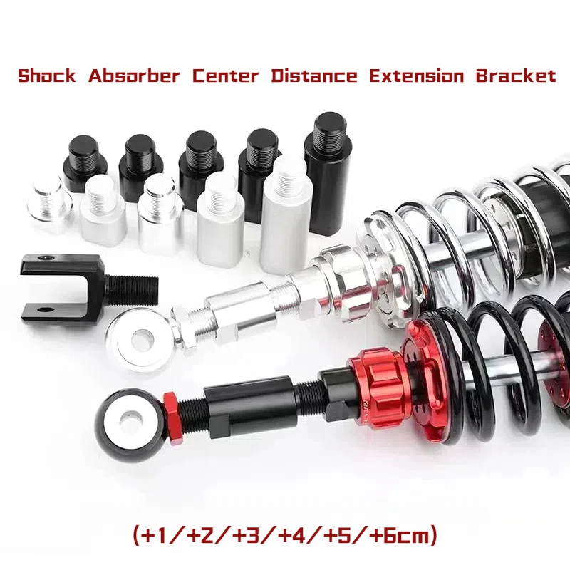 

1 Pcs Motorcycle Rear Shock Absorber Damper CNC Modified Extended Bracket Adapter Universal