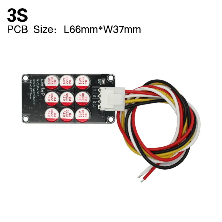 Enerkey Lifepo4 Actieve Equalizer Balancer 5A 3S 4S 5S 6S 7S 8S 10S 12S 14S 16S 17S 21S Lipo/Lifepo4/LTO Batterij Energiecondensator