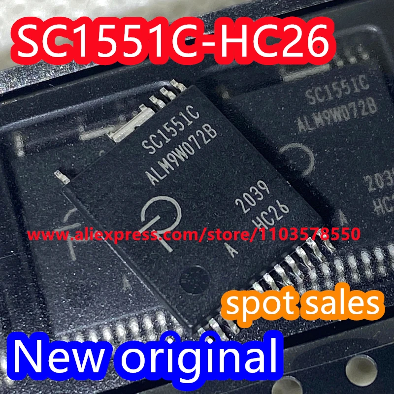 5PCS 100%  New original SC1551C SC1551C-HC26 power converter IC chip SC1551C-HC26-TL patch INSOP-24D