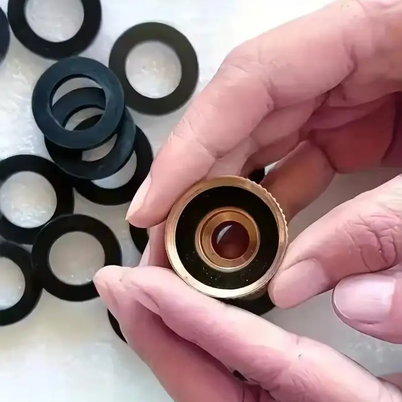 10Pcs Heat Resistant Faucet Seal Replacement Parts Shower Hose Washers Heavy Duty Rubber O Ring Gaskets
