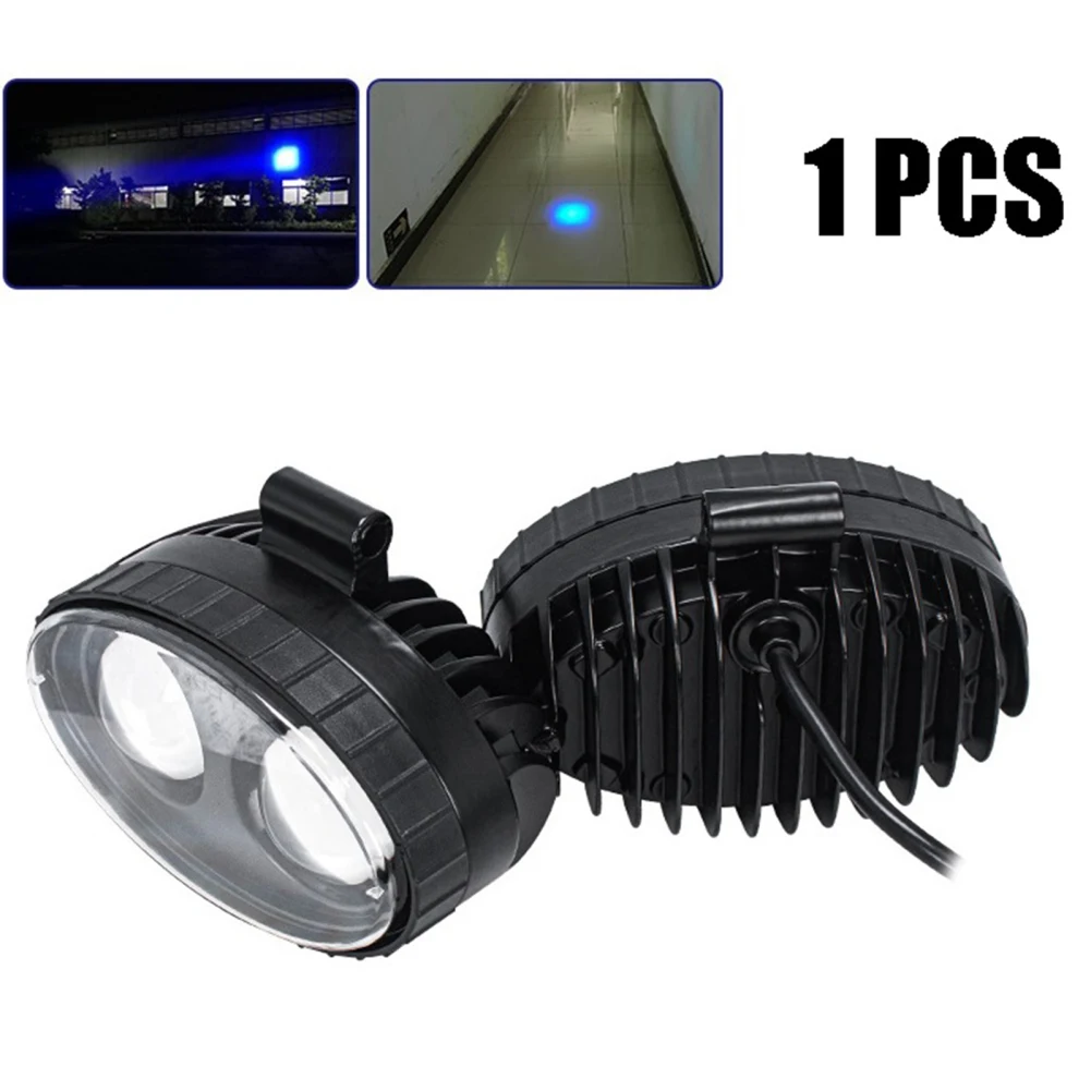 

10W Forklift Lamp LED Blue Warning Spotlight 12-80V DC Warehouse Safety Working Light Safety Zone Signal Light