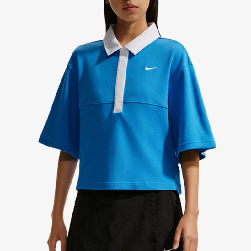 Nike genuine STRETESNTLS new women's casual short sleeved polo shirt IF5599-435