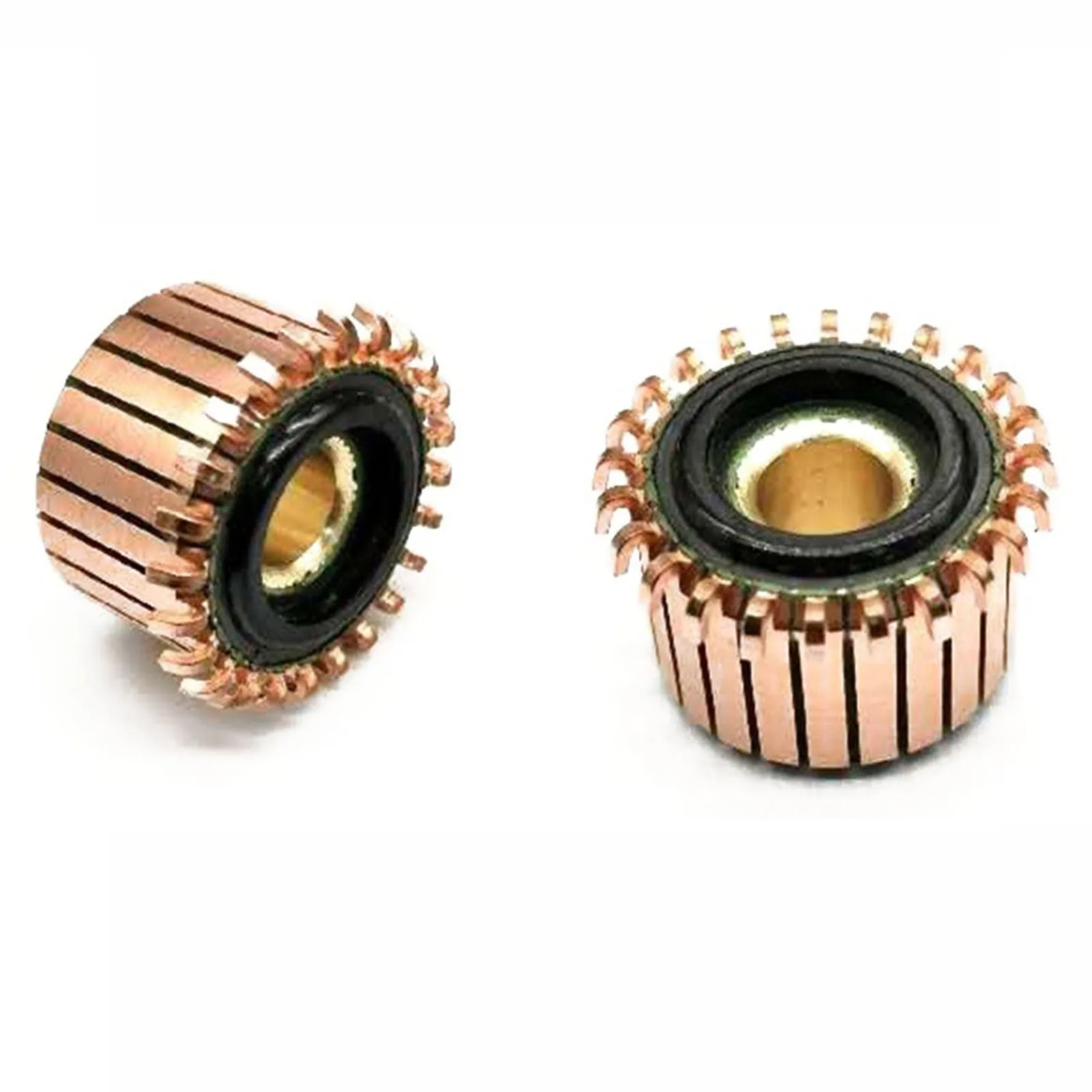 24P Hook Style Copper Commutator for DC Motor Compatibility in Power Tools Home Appliances and Motorized Household Devices