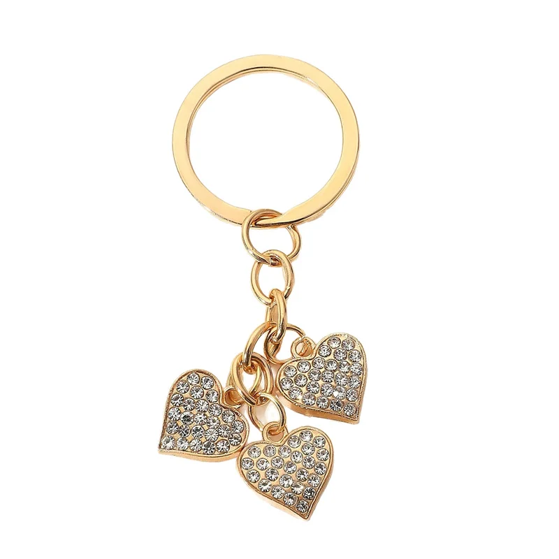 

HOLIN Новая мода водный бриллиант в форме сердца кулон брелок ниша милые подвесные аксессуары сумка Шарм для друга подарок