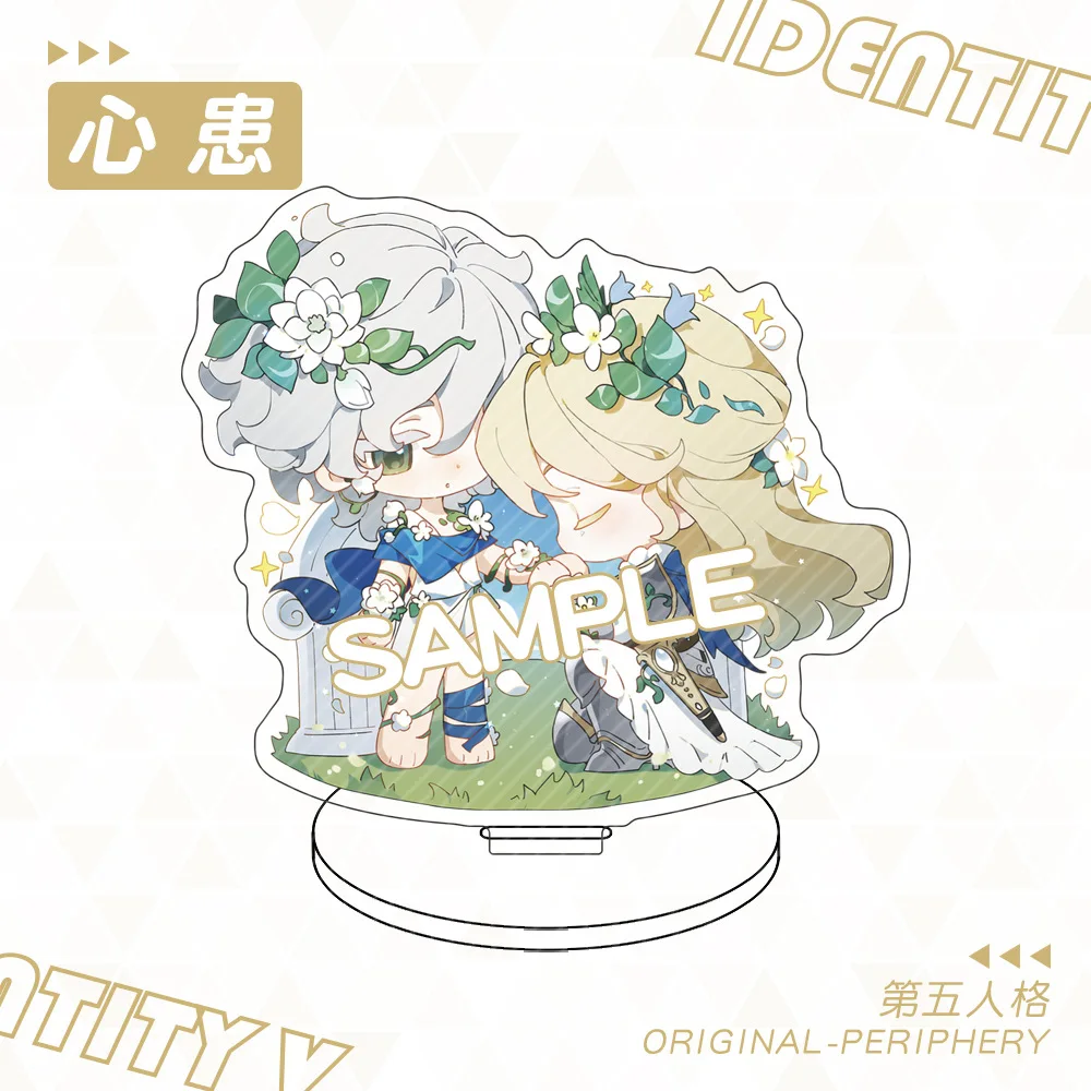 Identity Ⅴ Anime Figures Norton Campbell Emil New Style Acrylic Stands Character Alva Lorenz Q Version Model Fans Birthday Gift