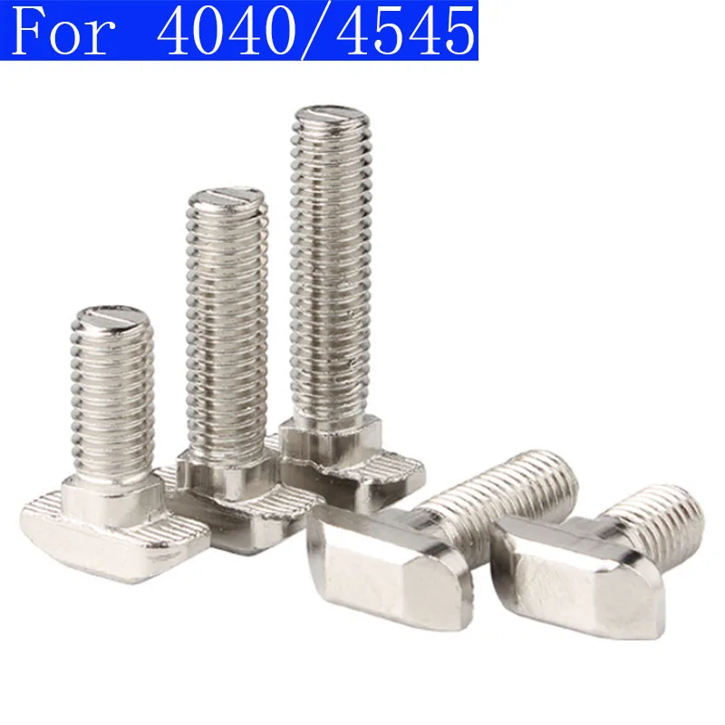 M8 x 16mm/20mm-30mm Drop in T Screw for Metric For 4040 4545 Aluminum Extrusions