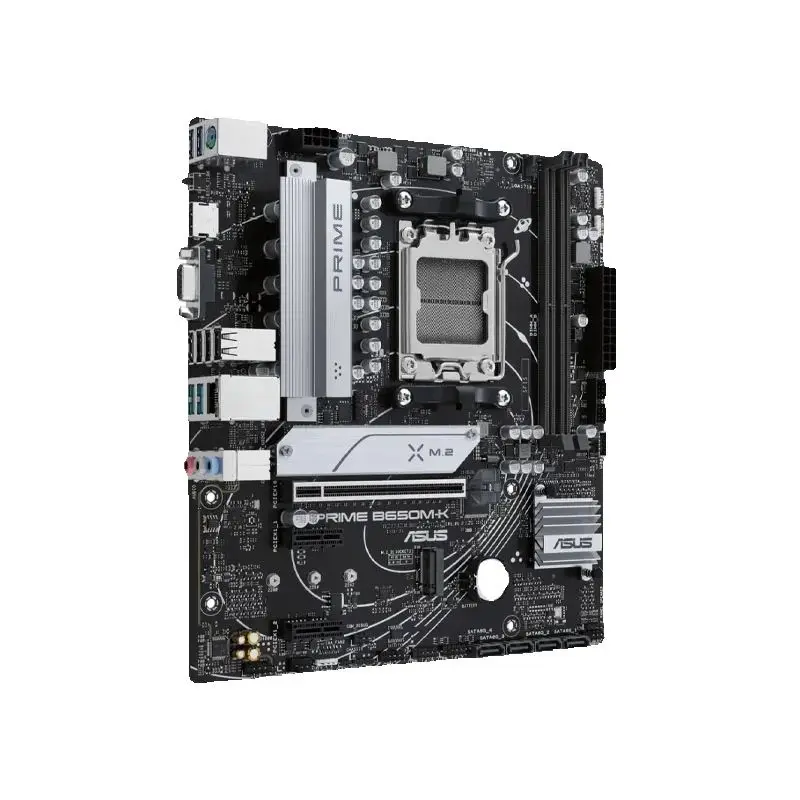ASUS New PRIME B650M K AMD B650 يدعم سعة 96 جيجابايت AMD Ryzen ™ 7000 8000 9000 سلسلة اللوحة الأم المقبس AM5 #4