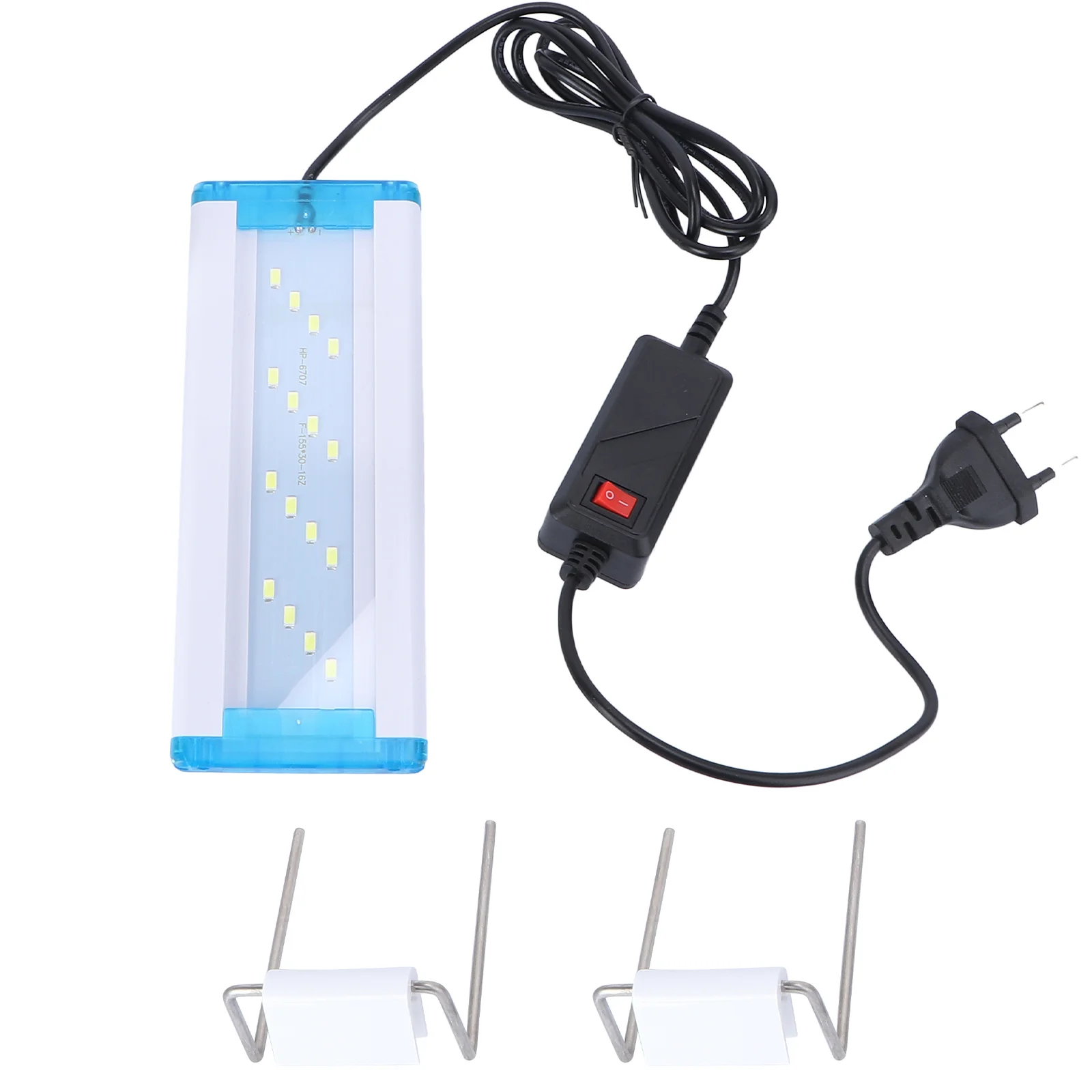 

1Pcs LED Frame Lamp for Fish Tank White Aquarium Light Low Depreciation Beads Efficient Heat Dissipation Landscape Lighting