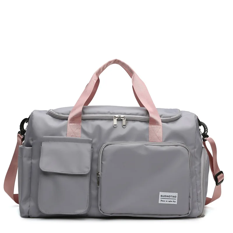 Sacs de sport étanches pour femmes, sacs de voyage à main, grande capacité, week-end, voyage de nuit, bagages de sport, fitness, yoga