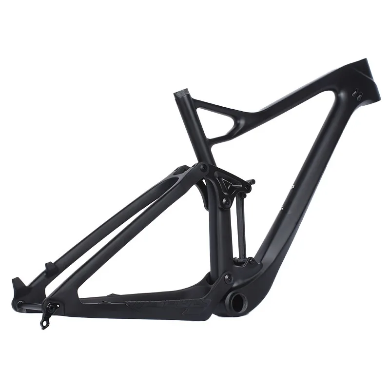 

Carbon fiber mountain shock absorber soft tail bicycle frame 29 inch 27.5 inch 142plus/148boost barrel shaft
