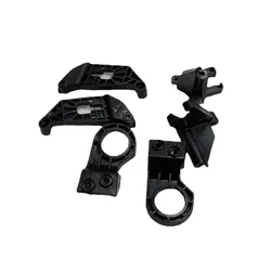 For  AUDI A5  2017-2019 FRONT LEFT HEADLIGHT HOUSING REPAIR KIT 8W6998121  8W6998122 Parts Protect Ring Black Plastic Bracket