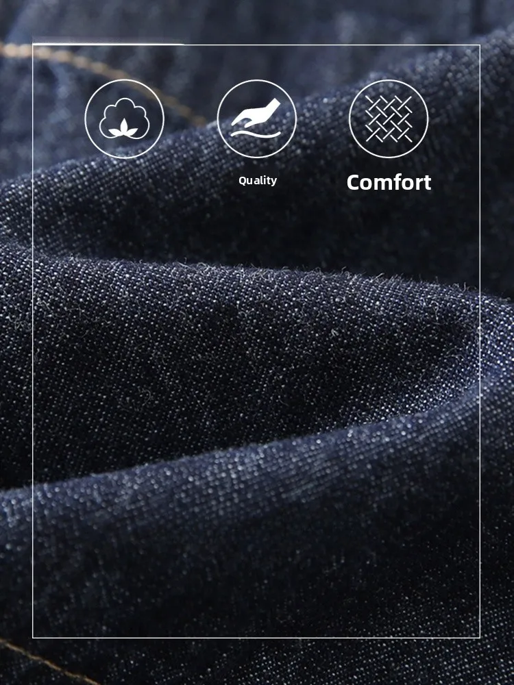 La Chapelle レトロ k ブルー レディース ストレートレッグ ジーンズ オルトス ハイウエスト エラスティックウエスト ケット パンツ カジュアル サマー ファイオン