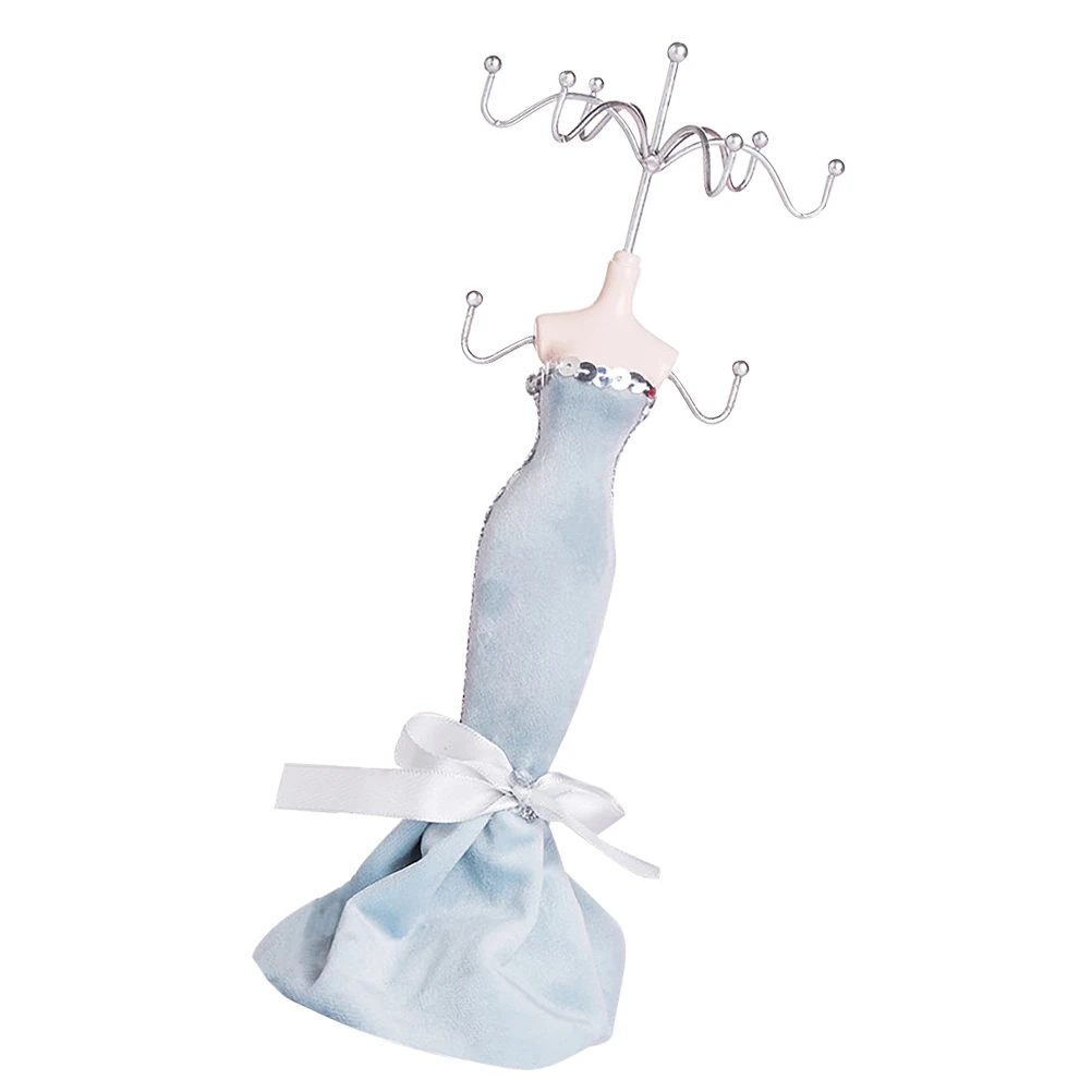 

Jewelry Rack Necklace Hanger Displays for Selling Stands Retail Mannequin Earrings Holder Organizer