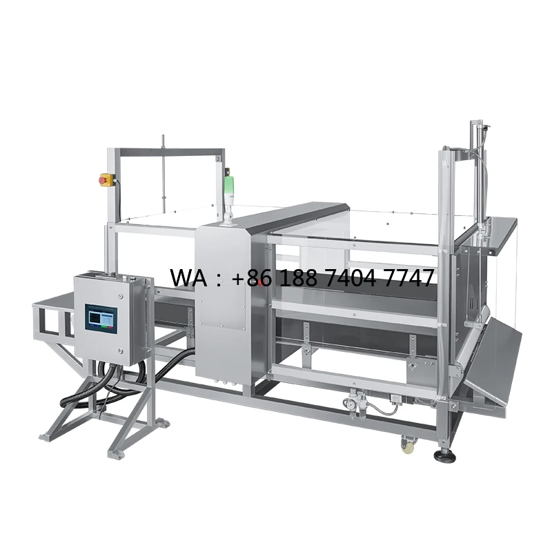 Customized Metal Detector for Boxed Recycled Electronics Vitamin C and  Facial Mask Impurity Inspection