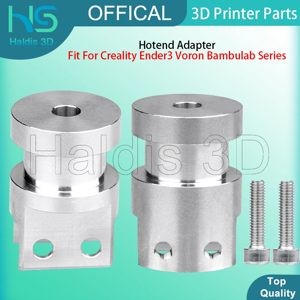 

Подходит для адаптера Hotend серии Creality Ender3 Voron Bambulab к обновленному креплению Hotend V6, алюминиевый комплект с ЧПУ, детали 3D-принтера