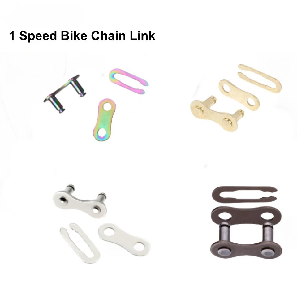 5 Pairs Single Speed Removable Quick Split Chain Link for 1 Speed Bike Chain Buckle