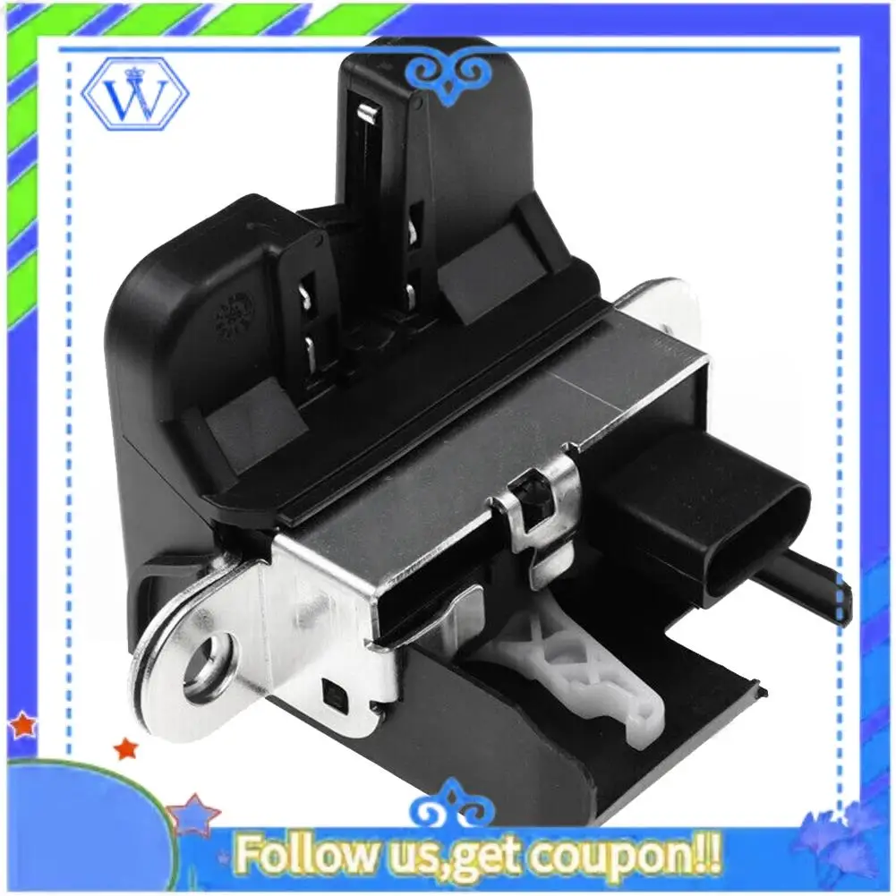 M46K-الباب الخلفي قفل الجذع المحرك مزلاج لشركة فولكس فاجن جولف MK5 MK6 توران باسات B6 B7 جيتا MK6 بولو 6R تيجوان 5N #2