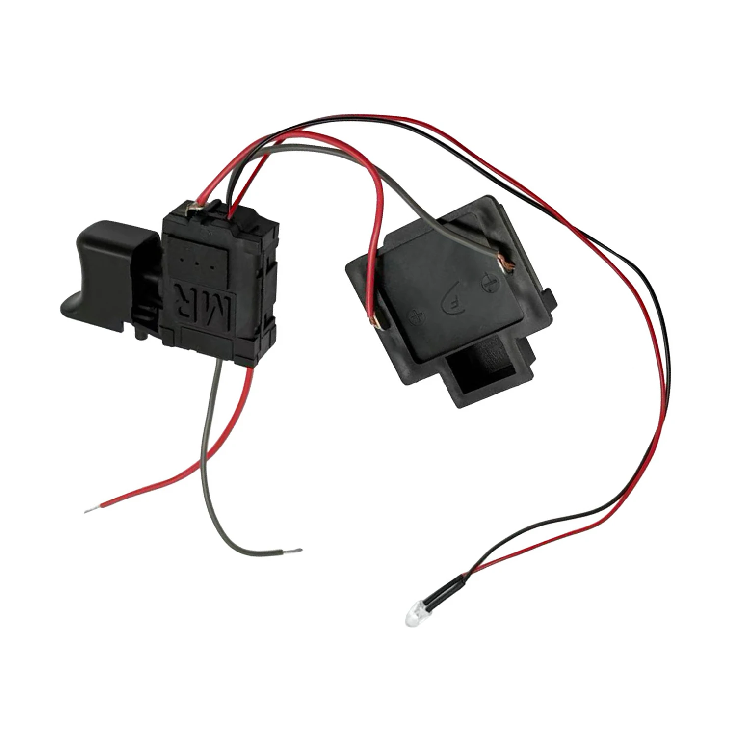 Chainsaw Control Switch Board Compatible with For BL1830 BL1815 Rechargeable 12V to 24V Input LED Illuminated 62x39mm