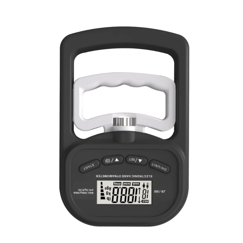 Digital Hand Dynamometer Grip Strength Measurement Meter Auto Capturing Electronic Hand Grip Power 396lbs/180kg