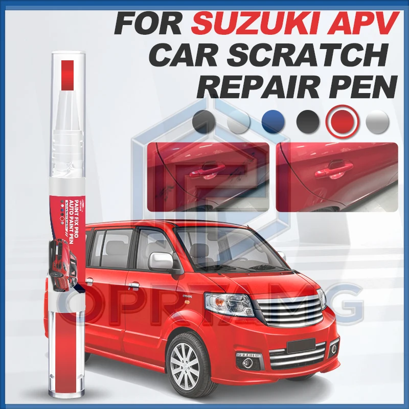 

Автомобильные инструменты и аксессуары: Карандаш для ремонта лакокрасочного покрытия автомобиля для SUZUKI APV 2004-2025, аксессуары для устранения царапин, цвета: черный, белый, ZGB, серебристый Z2