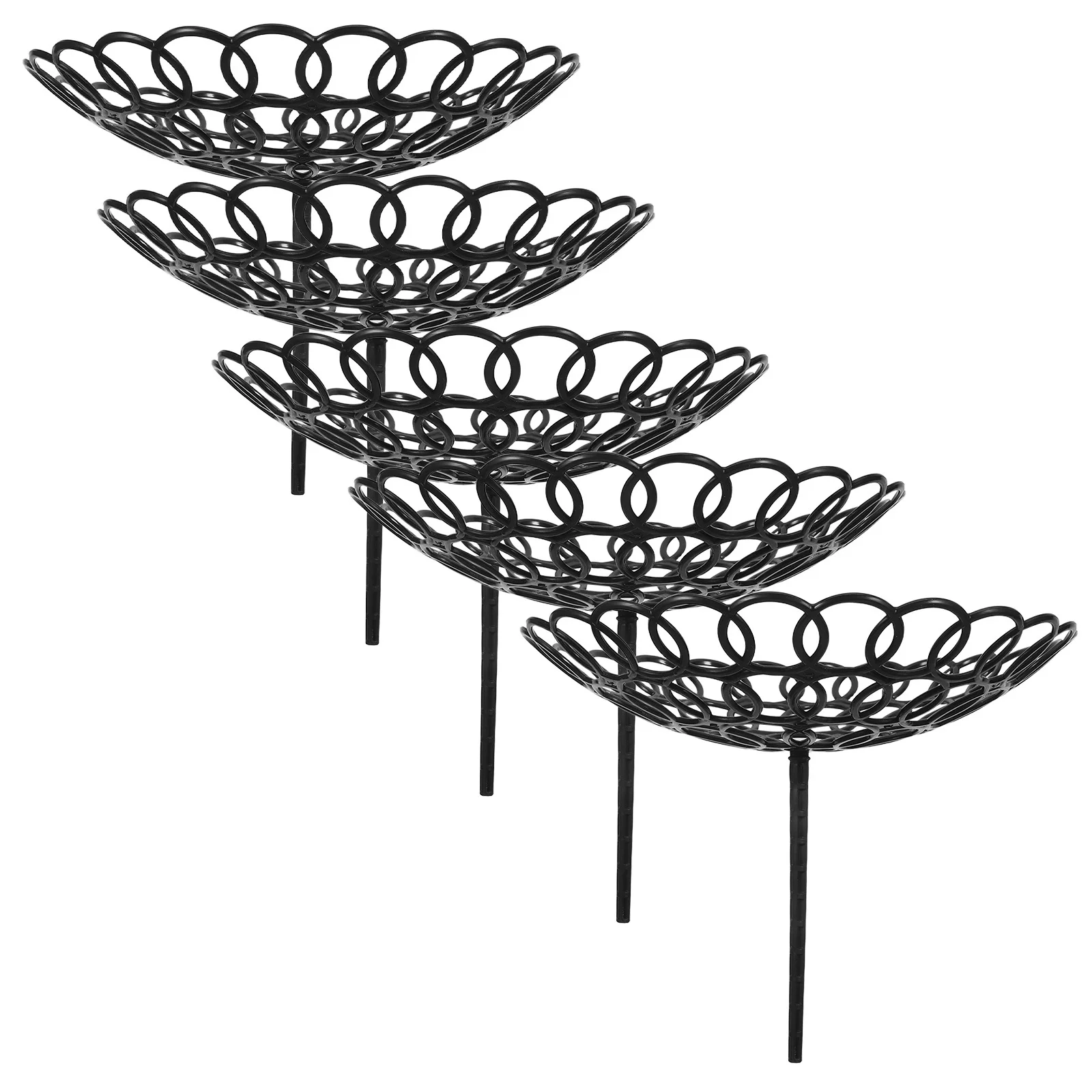 5 قطعة حامل باقة بلاستيكية تشكيلة زهور حامل ثابت دائم ديكور منزلي للزفاف أداة باقة رف لوازم الحدائق