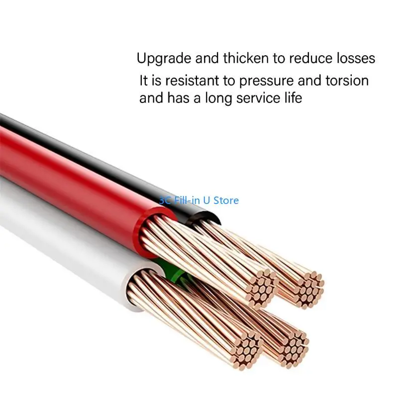 G8TA Car 340cm Angled USB C Cable USB Port Intelligent Current Distribution