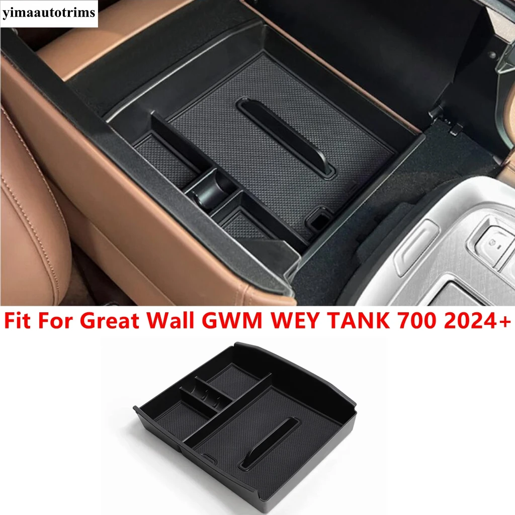 

Center Console Armrest Storage Box Organizer Interior Stowing Tidying Car Accessories For Great Wall GWM WEY TANK 700 2024 2025
