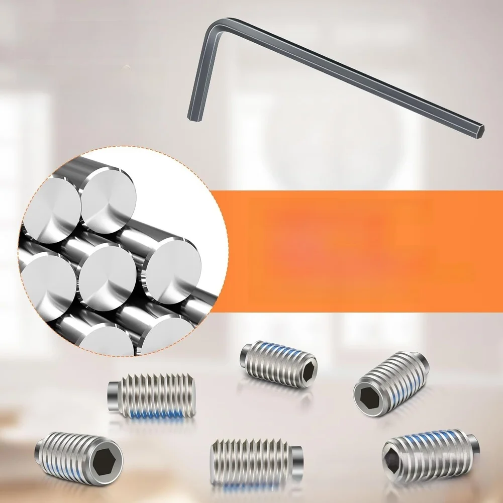 155023 Faucet Repair Hardware Kit with Hex Wrench and Set Screws Compatible with Most For Single Handle Faucet
